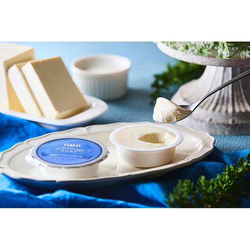 QBB　ex'fromage KOBE 濃密レアチーズケーキ４個入