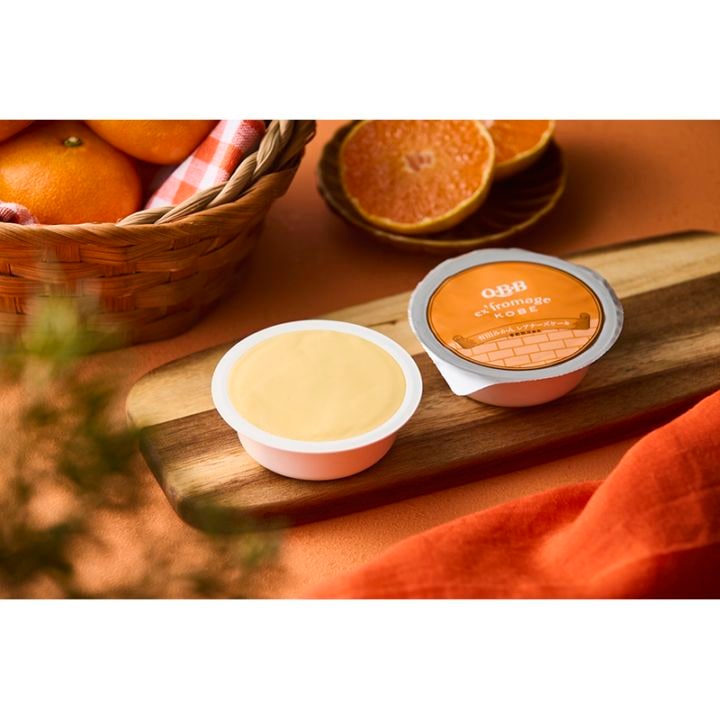 QBB　ex'fromage KOBE 有田みかんレアチーズケーキ４個入