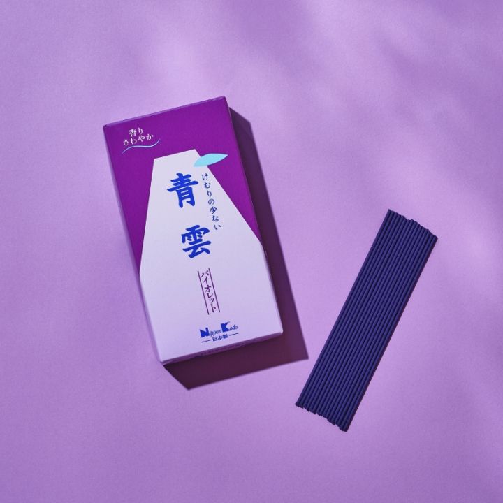 日本香堂　青雲バイオレット　バラ詰　約125g