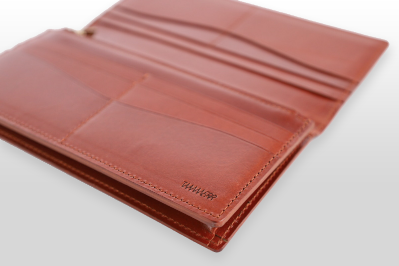 TAANNERR（タァンネリル）　ピットヌメ革　長財布
