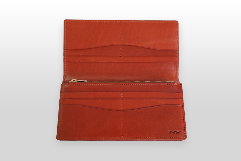 TAANNERR（タァンネリル）　ピットヌメ革　長財布
