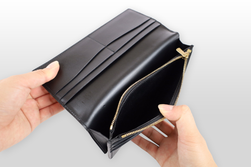 TAANNERR（タァンネリル）　ピットヌメ革　長財布