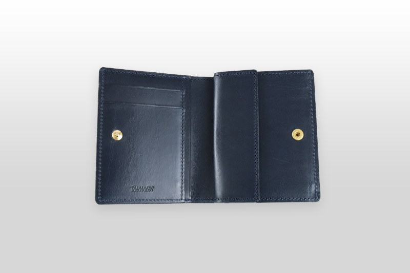 TAANNERR（タァンネリル）　ピットヌメ革　二つ折り財布