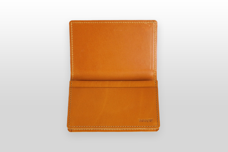 TAANNERR（タァンネリル）　ピットヌメ革　カードケース