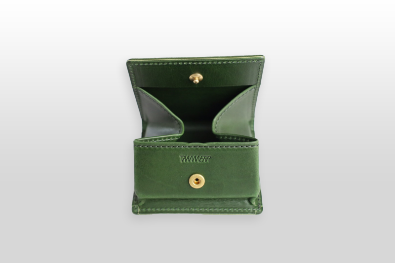 TAANNERR（タァンネリル）　ピットヌメ革　ボックスコインケース