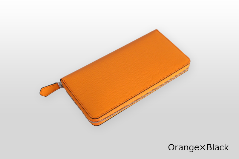 TAANNERR（タァンネリル）　撥水革　ラウンドジップ長財布