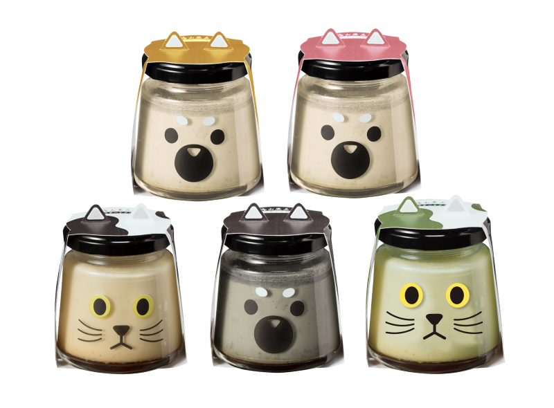 丹波篠山黒豆プリン5種類（6個）アソートセット