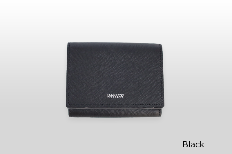 TAANNERR（タァンネリル）　撥水革　三つ折り財布