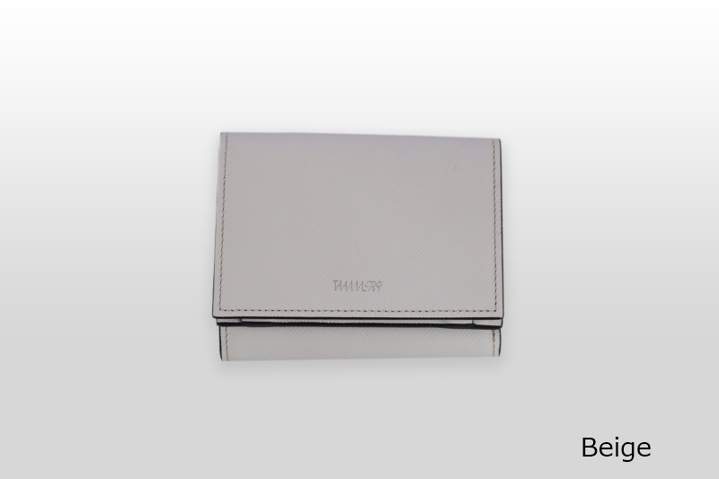 TAANNERR（タァンネリル）　撥水革　三つ折り財布