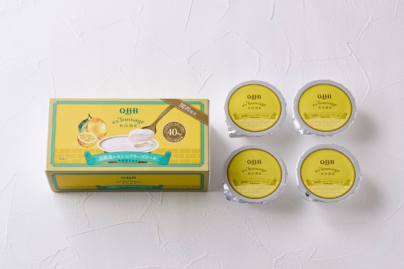 QBB　ex'fromage KOBE 淡路島レアチーズケーキ４個入