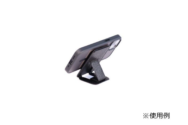 TAANNERR（タァンネリル）　MagSafe対応カードホルダー　イレギュラーシュリンク（Black）