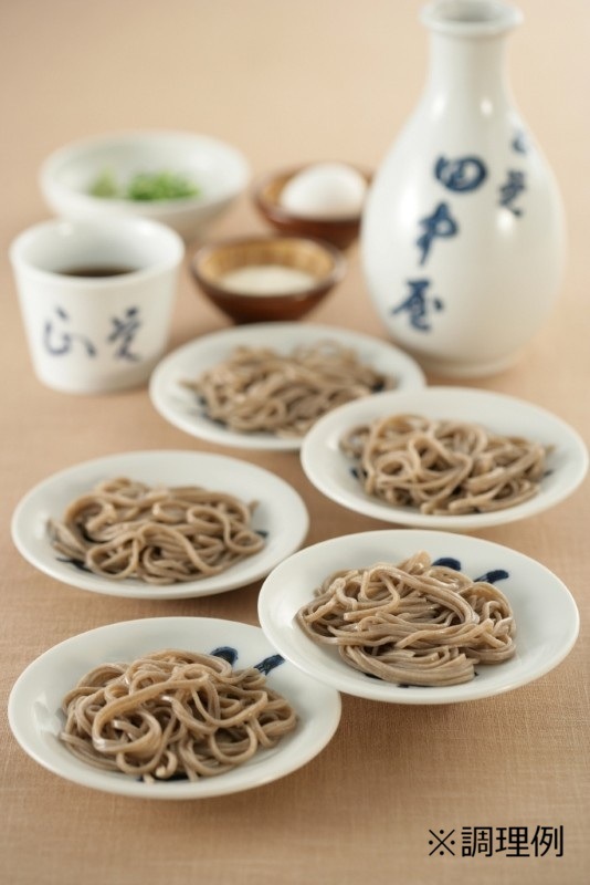 出石そば　粉振り　４人前　半なま　ざる