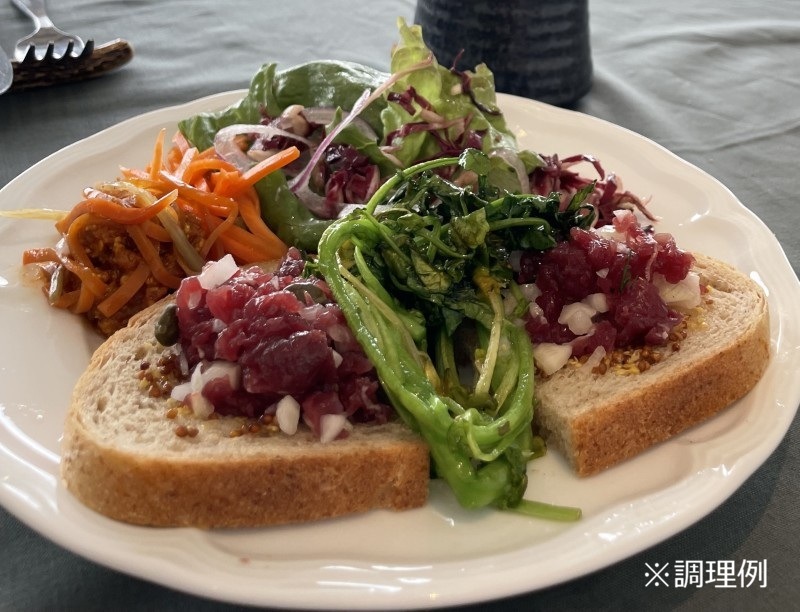 兵庫県産鹿もも肉の生ハム（非加熱食肉製品 / スライス） 