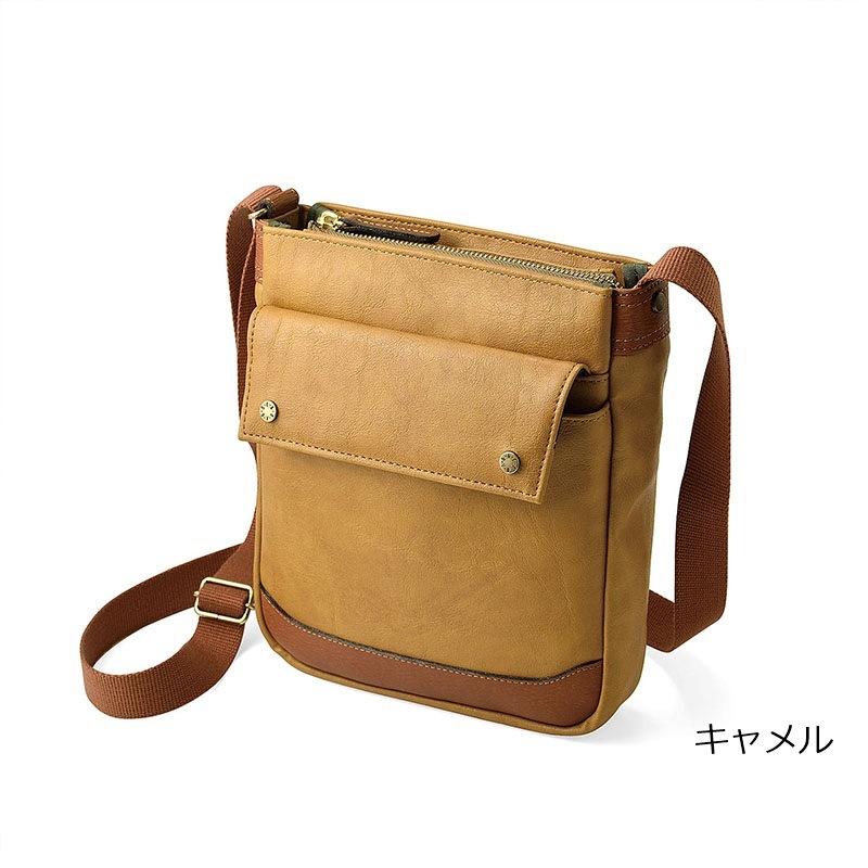 BAGGEX×豊岡鞄 暁　ミニショルダーバッグ 13-1107