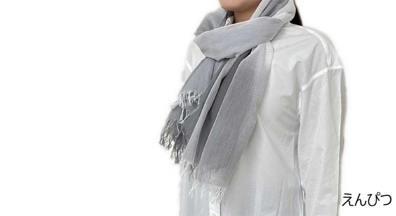 fabori 水彩のグラデーションストール