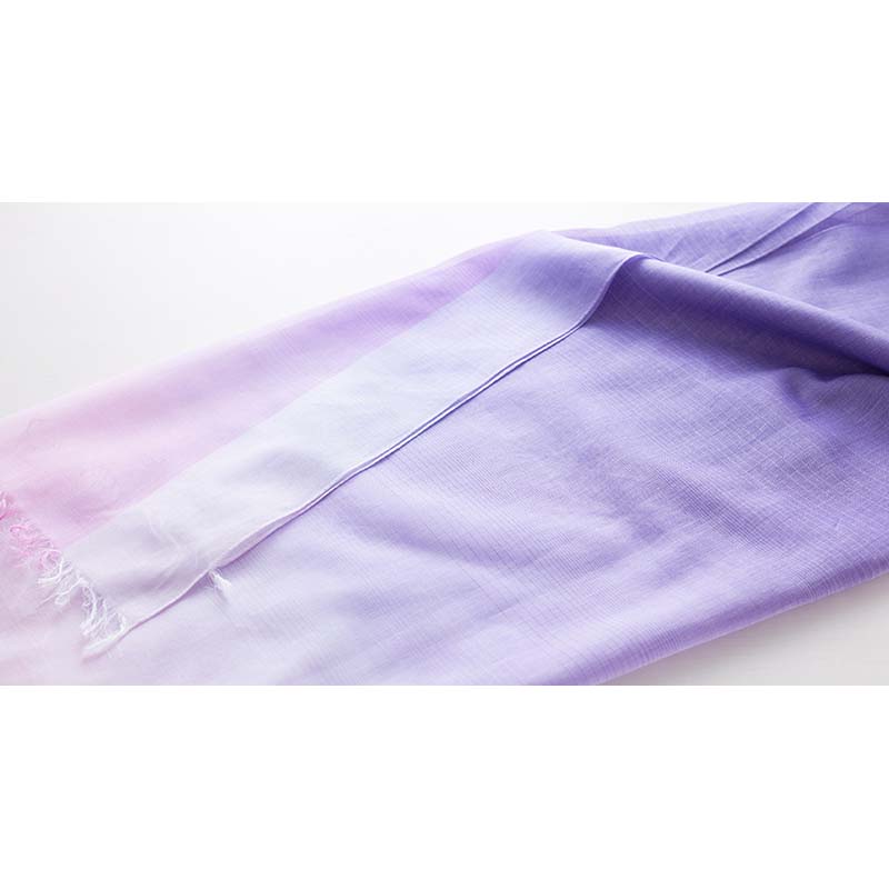 fabori 水彩のグラデーションストール