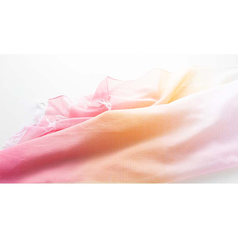 fabori 水彩のグラデーションストール