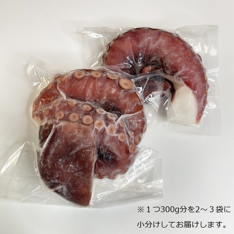 明石蛸のゆでだこ