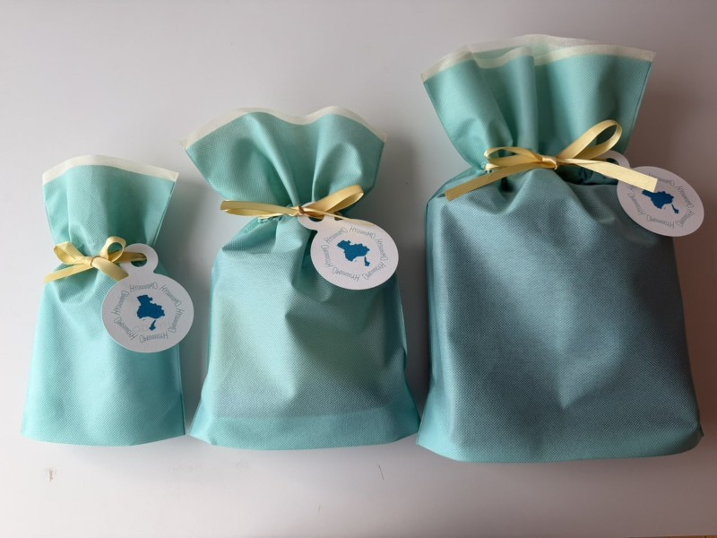 ひょうごッシモラッピングB（巾着＋HYOGOSSIMOタグ）