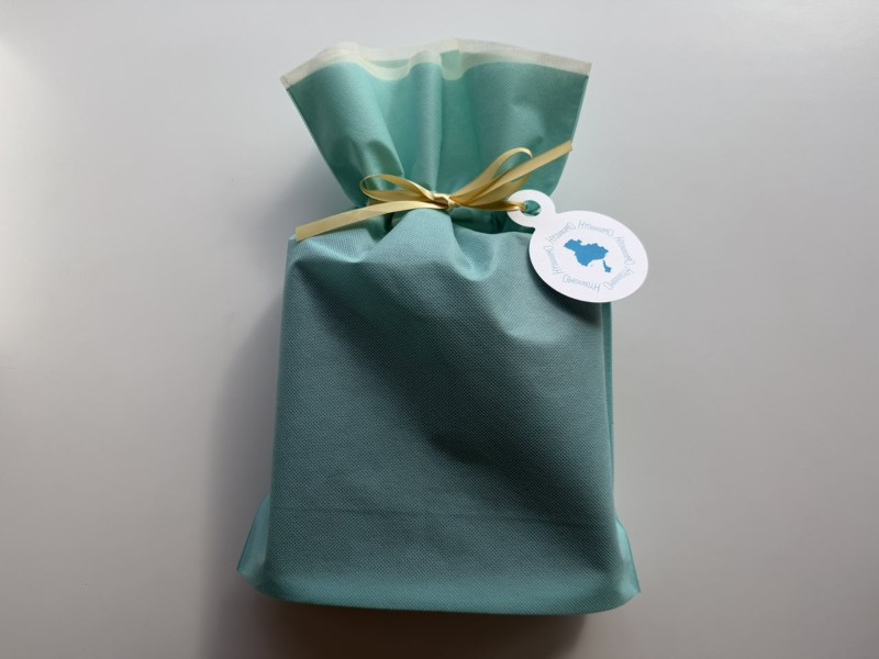 ひょうごッシモラッピングB（巾着＋HYOGOSSIMOタグ）