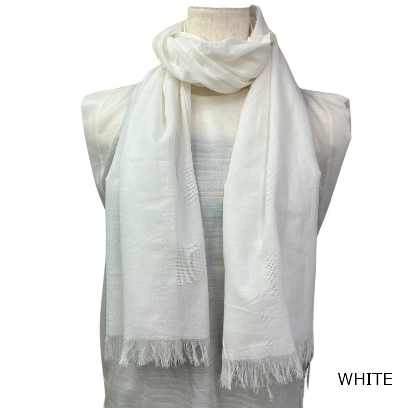 播州織　気分華やぐストール