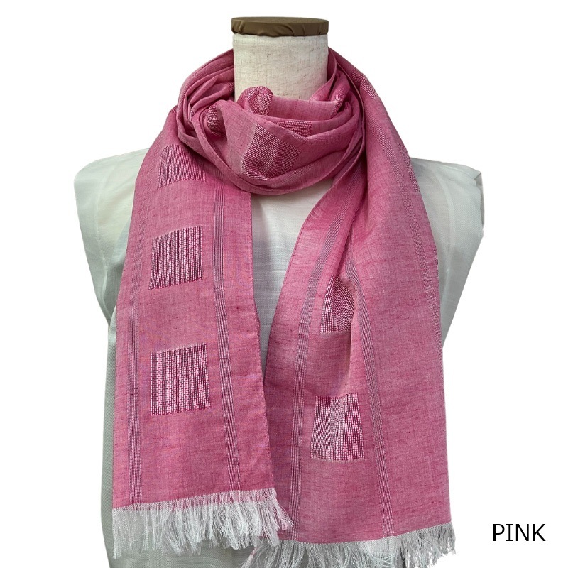 播州織　気分華やぐストール