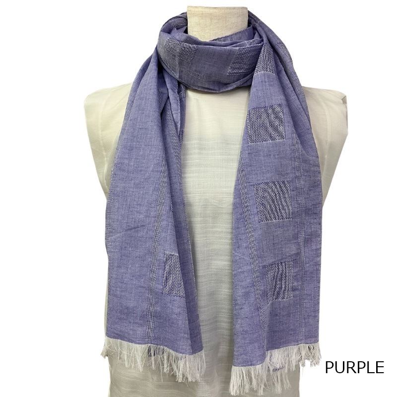 播州織　気分華やぐストール