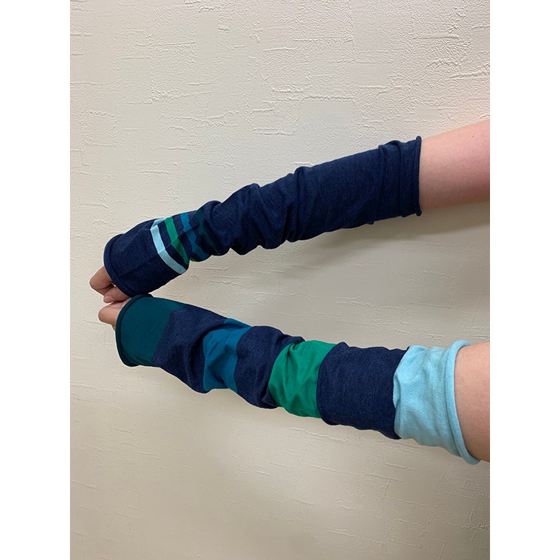 播州染　くしゅくしゅアームカバー