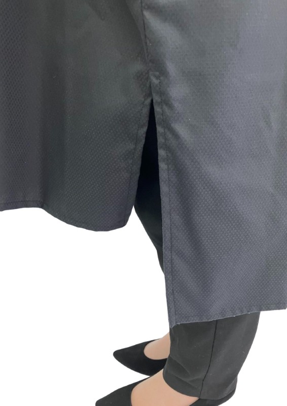すっきりフェイスワンピース（BLACK）