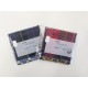 播州織トリプルガーゼ　ハンカチリバティプリント付2枚セット
