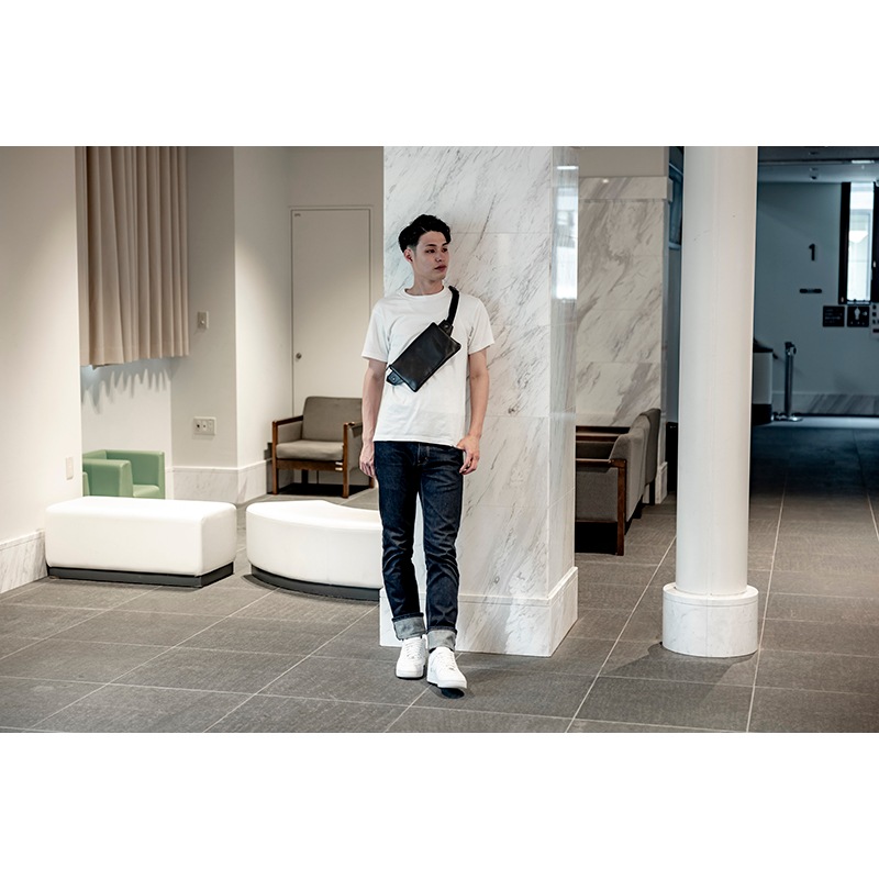 Tajima Cowhide　サコッシュ