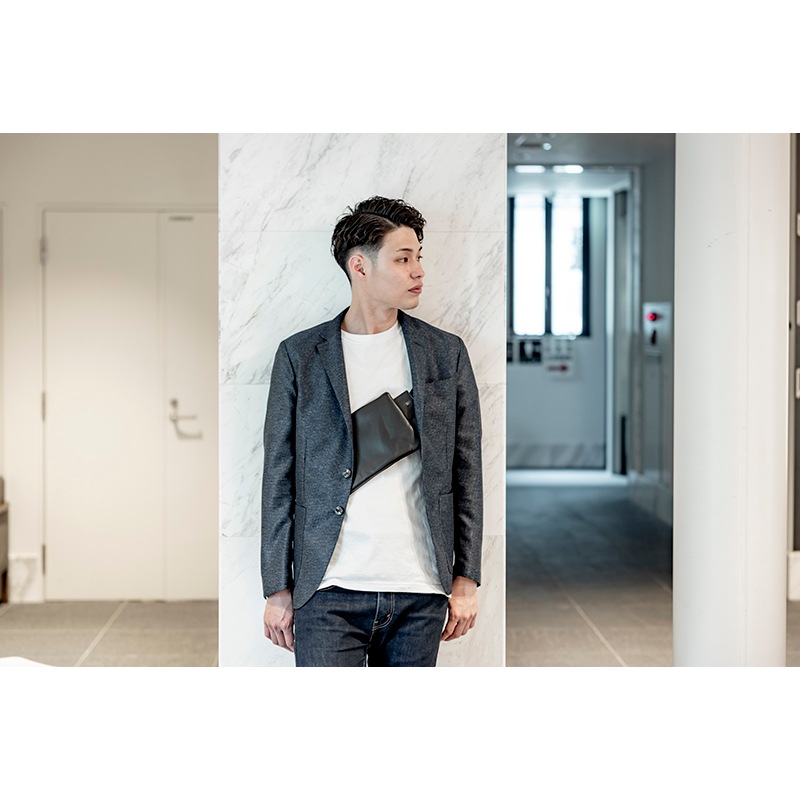 Tajima Cowhide　サコッシュ