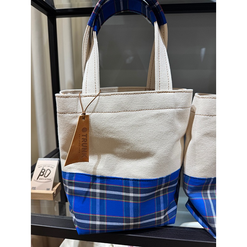 KOBE Tartan Tote bag S