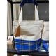 KOBE Tartan Tote bag S