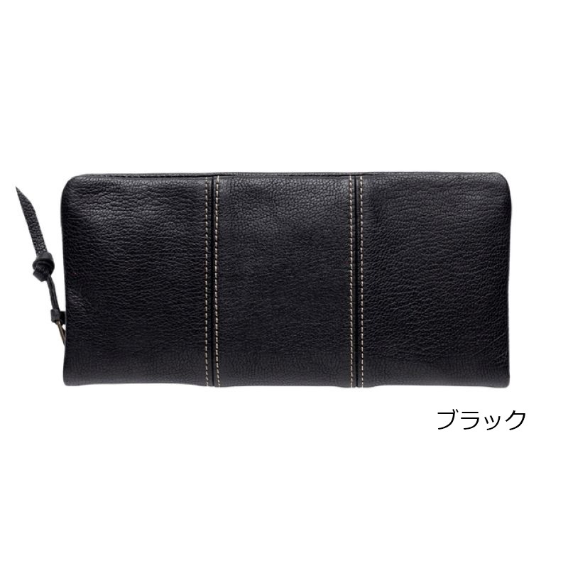 FEED BAG「豊岡財布」牛革ラウンドファスナー長財布