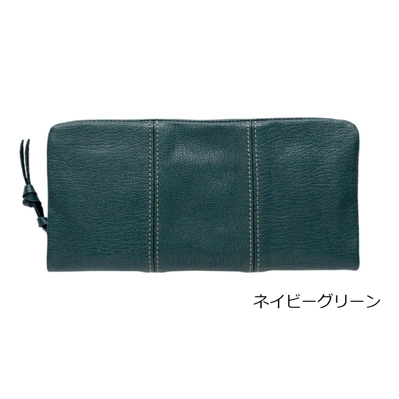 FEED BAG「豊岡財布」牛革ラウンドファスナー長財布