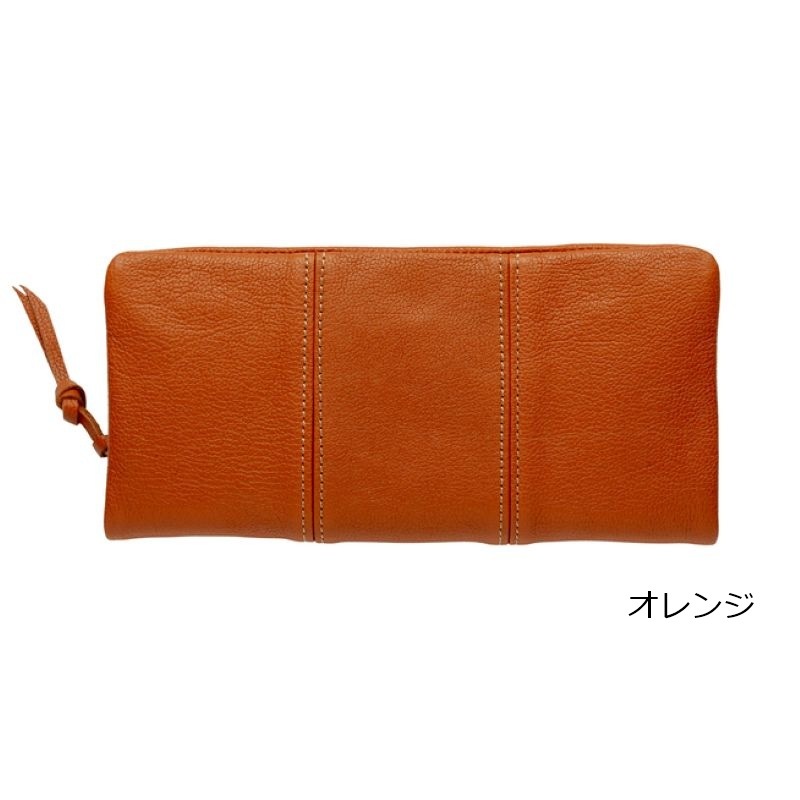 FEED BAG「豊岡財布」牛革ラウンドファスナー長財布