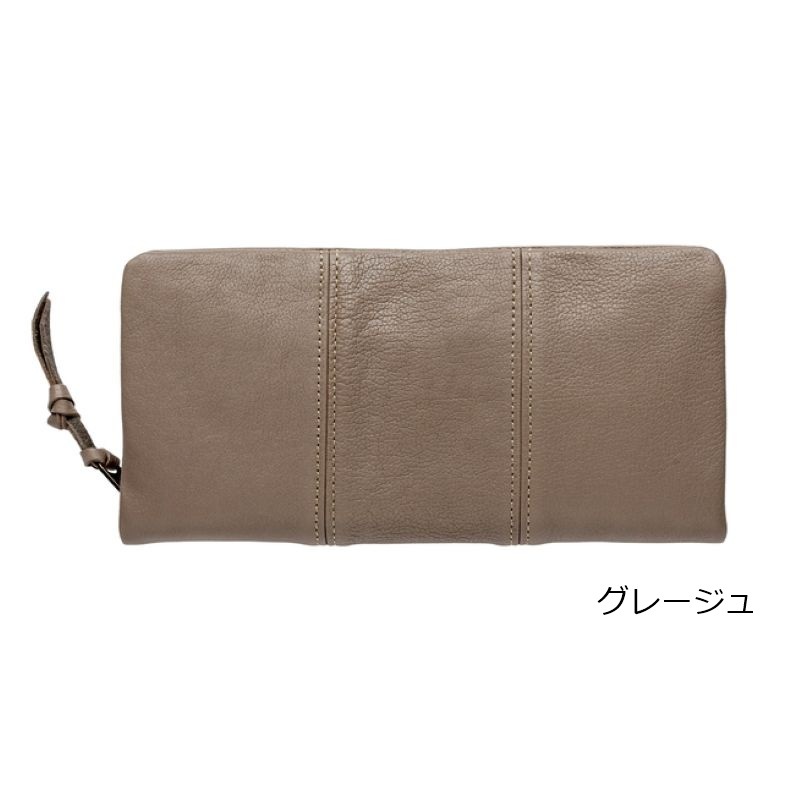 FEED BAG「豊岡財布」牛革ラウンドファスナー長財布