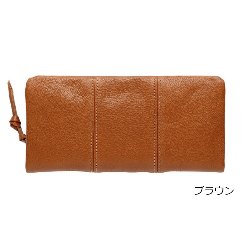 FEED BAG「豊岡財布」牛革ラウンドファスナー長財布