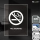ɸ��SQUARE����NO SMOKING�ס�CBK1163����Ʃ���ե���ॹ�ƥå����ۥ��Ʒ�����200mm�߽�276mm