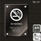 ɸ��SQUARE����NO SMOKING  ��ư�ʱ���ɻߤˤ����Ϥ��������ס�CAK3105����Ʃ���������ץ졼�ȡۥ��Ʒ�����138mm�߽�194mm
