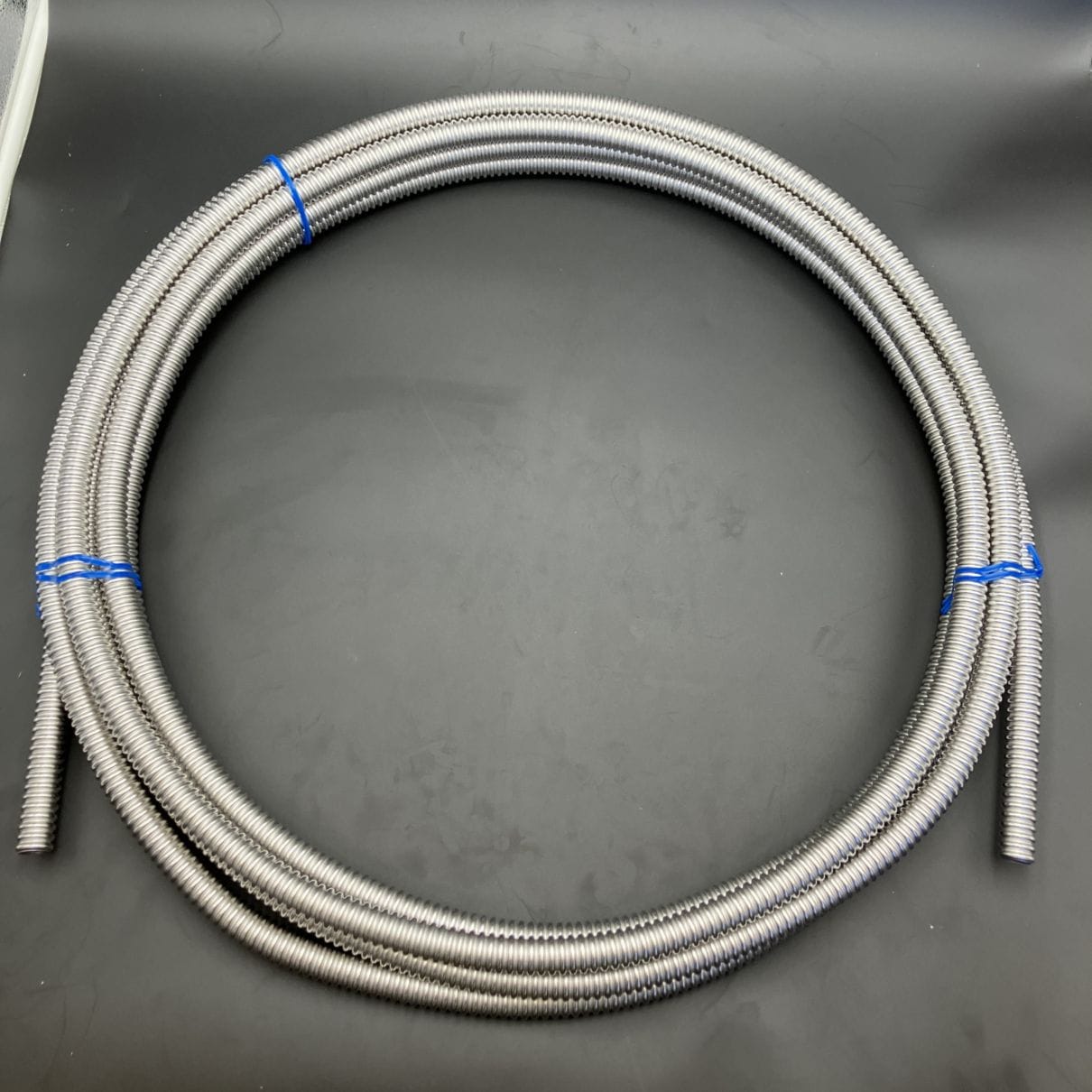 ステンレス巻フレキパイプ　熱交換コイル