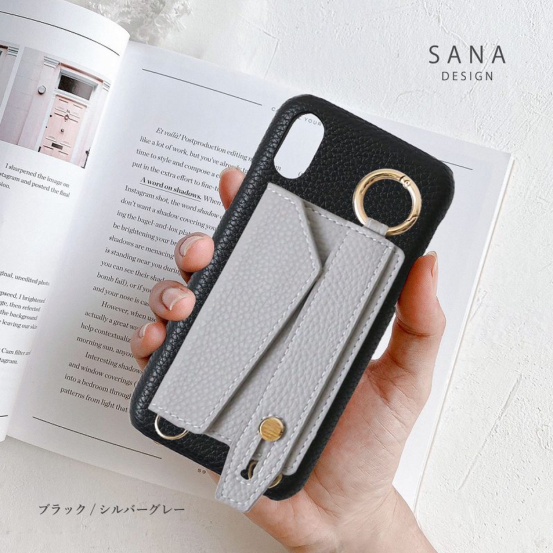 純銀★保証書付2023 アメリカ記念2枚セット⭐︎ケース入り 背面 カードポケット バイカラー シルバー ブラック】iPhone