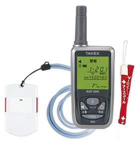 タケックス TAKEX ワイヤレス緊急呼出しセット[受信機：携帯型] EC-2P(KE)