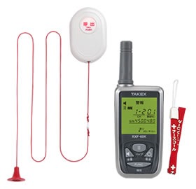 タケックス TAKEX ワイヤレス緊急呼出しセット[受信機：携帯型] EC-B(KE)