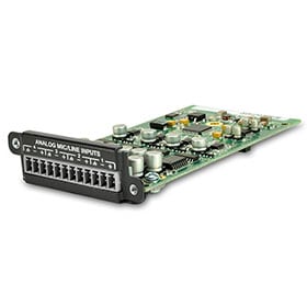 シーメトリックス Symetrix 入力拡張カード(Edge、Radiusシリーズ用) 4 Channel Analog Input Card(dBC-8)