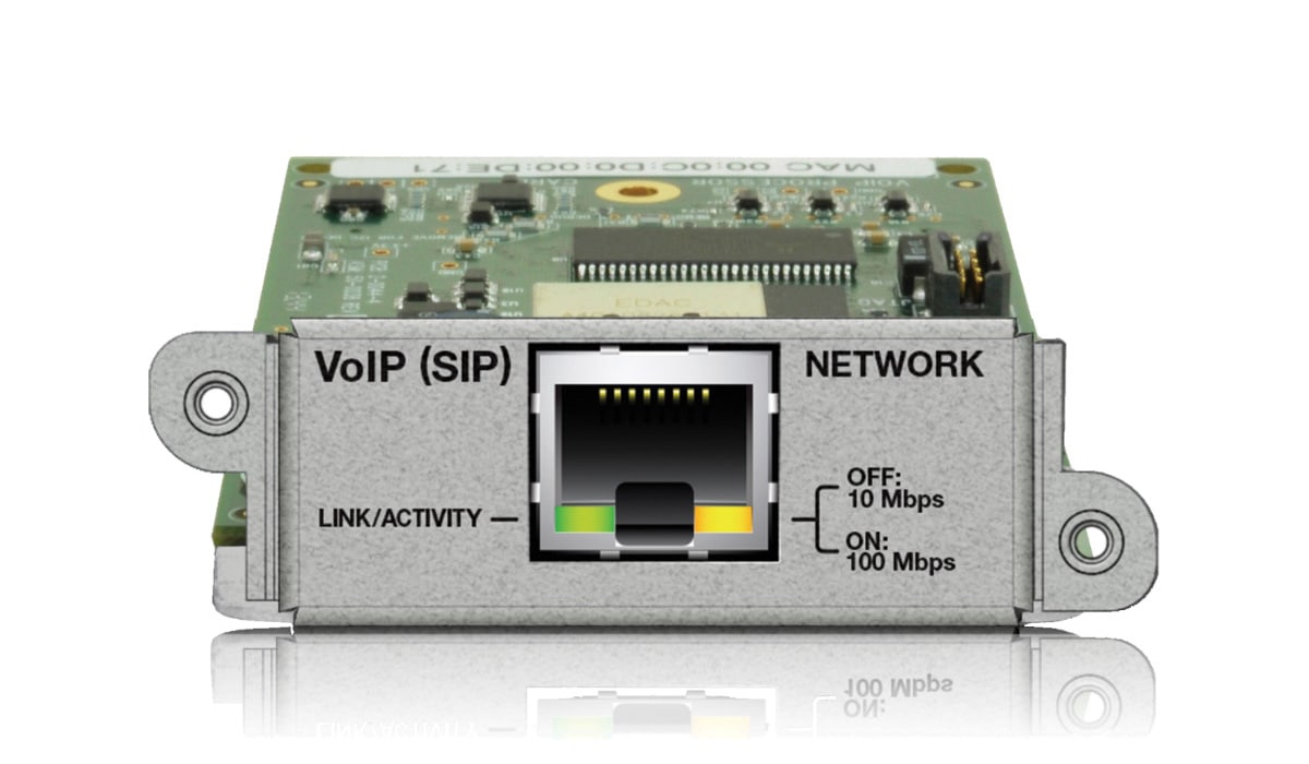 シーメトリックス Symetrix VoIPインターフェイスカード (Edge、Radiusシリーズ用) 2 Line VoIP Interface Card