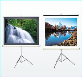 ケイアイシー KIC 三脚スタンドスクリーン (1:1サイズ) KS-15W