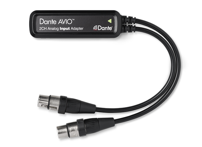 オーディネイト Audinate Dante AVIOアダプター ADP-DAI-AU-2X0 