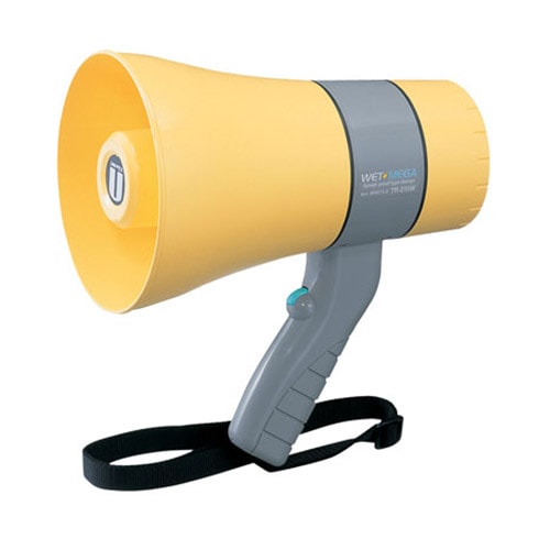 ユニペックス UNI-PEX 6W 防滴メガホン TR-215WA